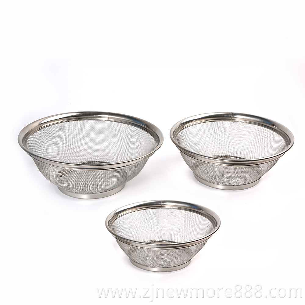 Stainless Steel Colander Bowl